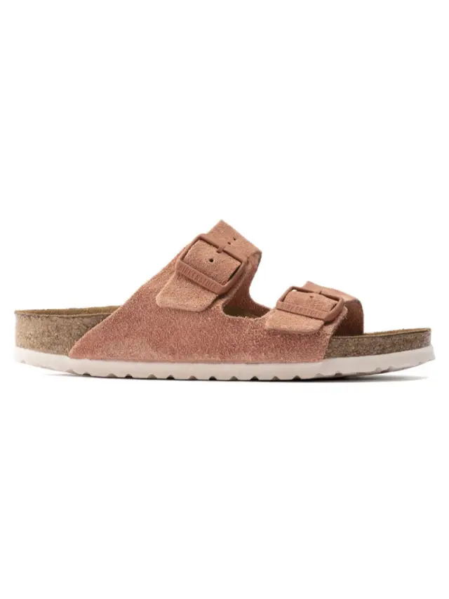 Birkenstock Πέδιλα Γυναικείο δέρμα suede Ροζ BIR/ARIZONA SOFT 1022513 E/RED 3