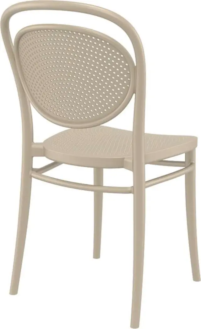 Καρέκλα Στοιβαζόμενη MARCEL Dove Grey PP 45x52x85cm 2