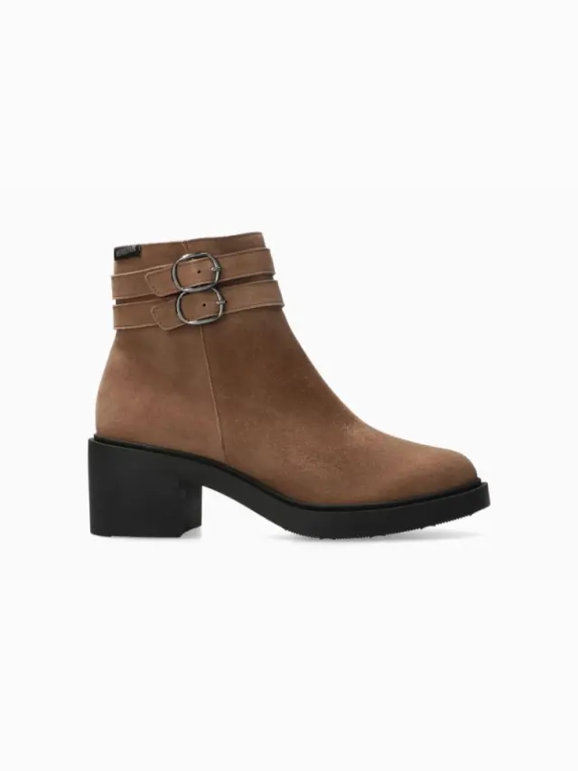 Mephisto Μποτάκια Γυναικείο δέρμα Nubuck Καφέ MEP/PAISLEY CINNAMON 3
