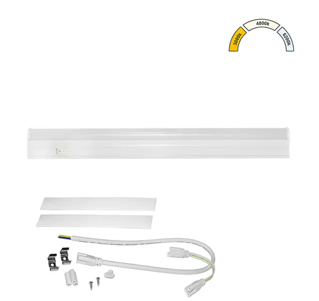 LED ΦΩΤΙΣΤΙΚΟ ΚΟΥΖΙΝΑΣ T5 30cm 5W CCT ΛΕΥΚΟ