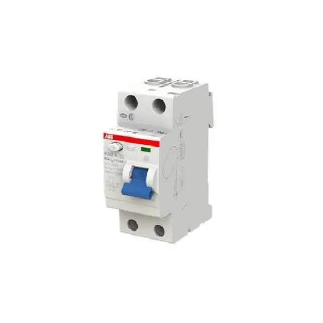 F202 A-63/0.03 Residual Current Circuit Breaker 2P A type 30 mA 2
