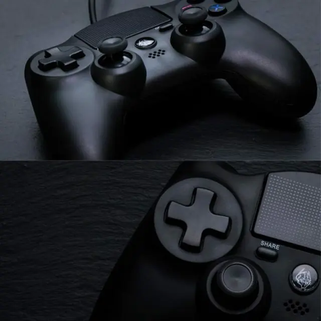 Zeroground GP-1500 Kojima Ενσύρματο Gamepad για PC / PS4 Μαύρο 2