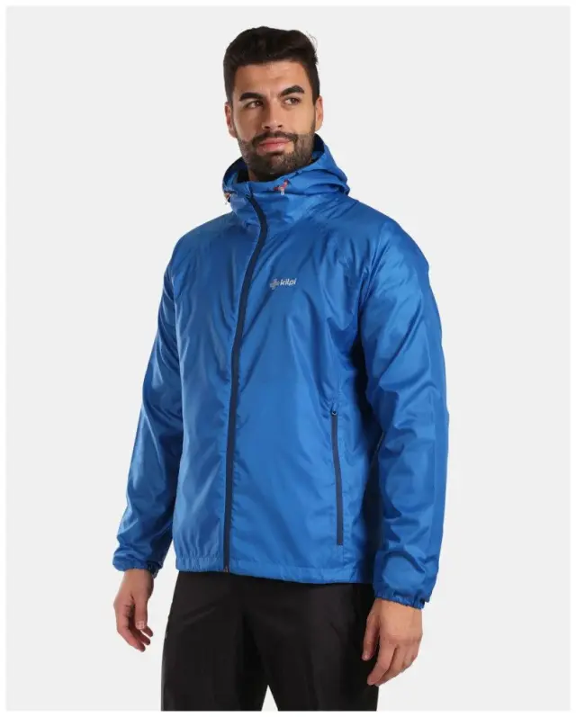 Αδιάβροχο Αντιανεμικό Μπουφάν Kilpi Unisex Jaluu-U Blue - WU0180KI-BLU - 3XL