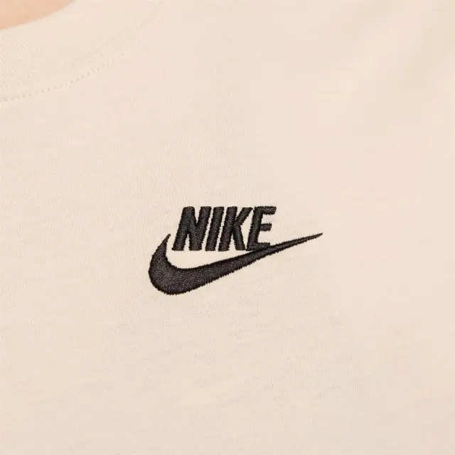 Nike Sportswear Club Cropped Top (FV5505-126) - Μπέζ 3
