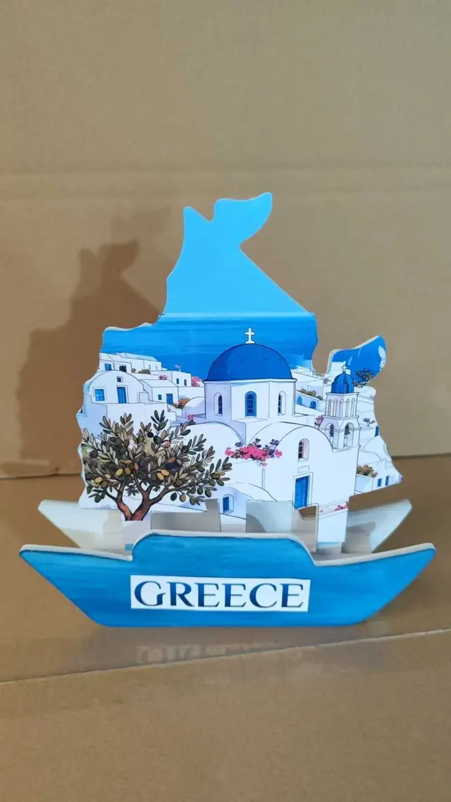 Διακοσμητικό Souvenir - Greece - Σετ 2 τεμάχια - LY2615 - 125547 2