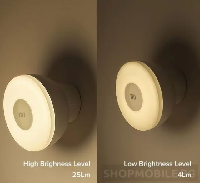 Xiaomi Mi Motion-Activated Night Light 2 Bluetooth (BHR5278GL) Έξυπνο LED Φωτιστικό Νυκτός με Αισθητήρα Κίνησης, Περιστροφή 360°, 2800K + Xiaomi Home – Λευκό 3