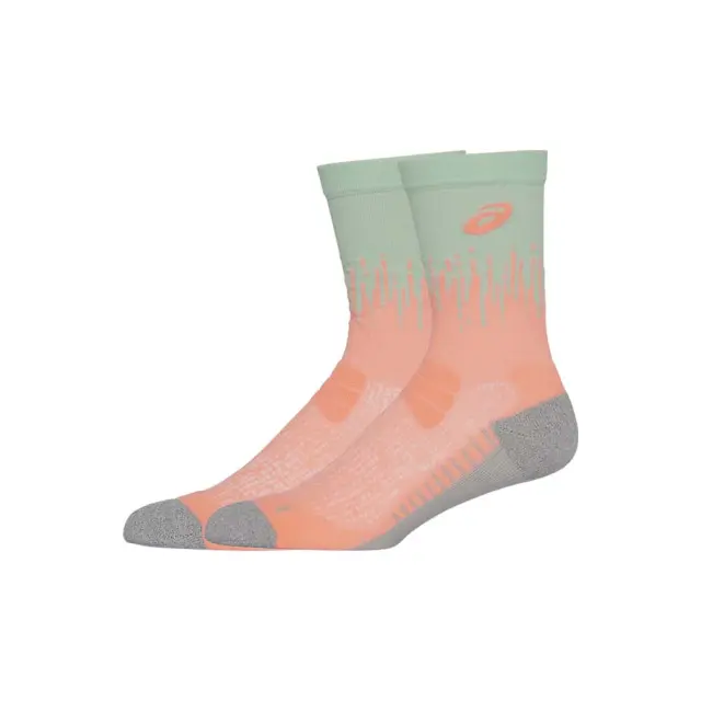 Asics Adult Performance Run 1 Pair Crew Socks Πράσινο 3013A977-800 (Asics) - Medium 2