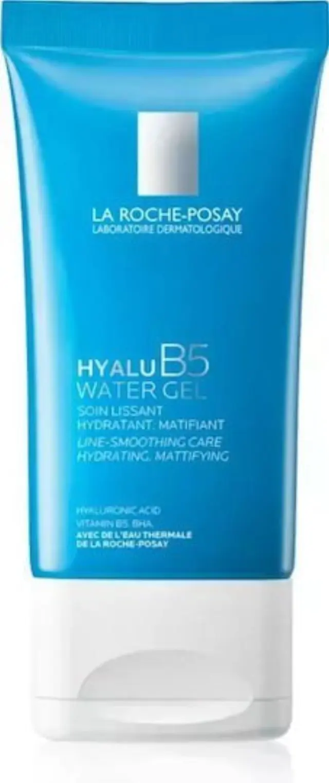 La Roche-Posay Hyalu B5 Watergel: Κρέμα διπλής δράσης με gel υφή που μετατρέπεται σε νερό, κατά των λεπτών γραμμών και της λιπαρότητας. Συνδυάζει Υαλουρονικό οξύ, Βιταμίνη Β5 και BHA 40ml