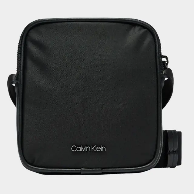 Calvin Klein - Ανδρική Τσάντα Ώμου / Χιαστί Ck Est. Nylon Cube Reporter+Case K50K512113-BEH Μαύρο