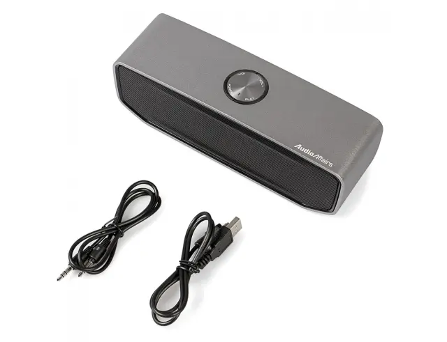 Φορητό Ηχείο AudioAffairs BT010 - Ισχύς 15W RMS - Bluetooth - AUX - SilverBT010 2