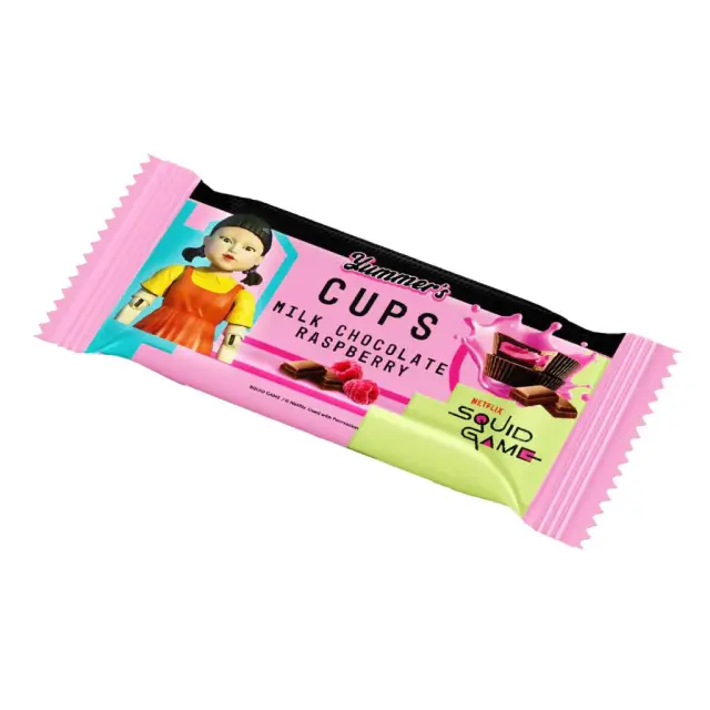 Squid Game Yummer's Cups Raspberry 40gr