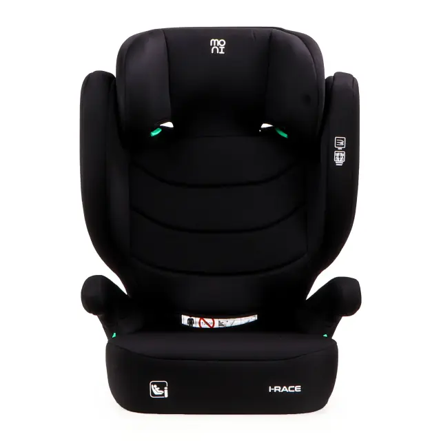 Moni i-Race Κάθισμα Αυτοκινήτου i-Size 100-150cm ISOFIX Cosmo Black 2