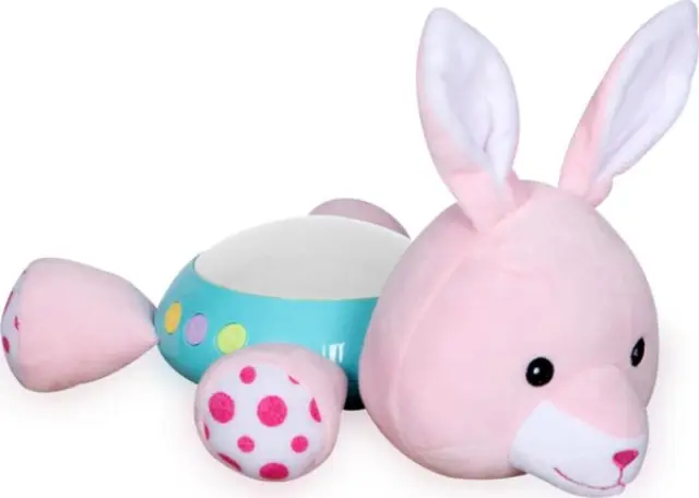 Lorelli Παιχνίδι Ύπνου Night Light Rabbit από Ύφασμα με Μουσική, Φως και Ήχους για Νεογέννητα 10280140002