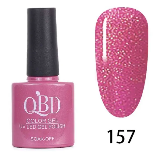 QBD Ημιμόνιμο βερνίκι color Gel Uv/Led Gel Polish 157