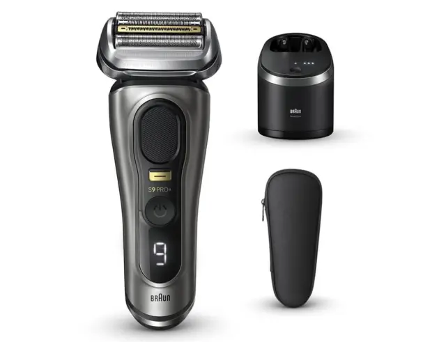 Επαναφορτιζόμενη Ξυριστική Μηχανή Βraun Series 9 Pro+ 9565CC με 5 κεφαλές9565CC