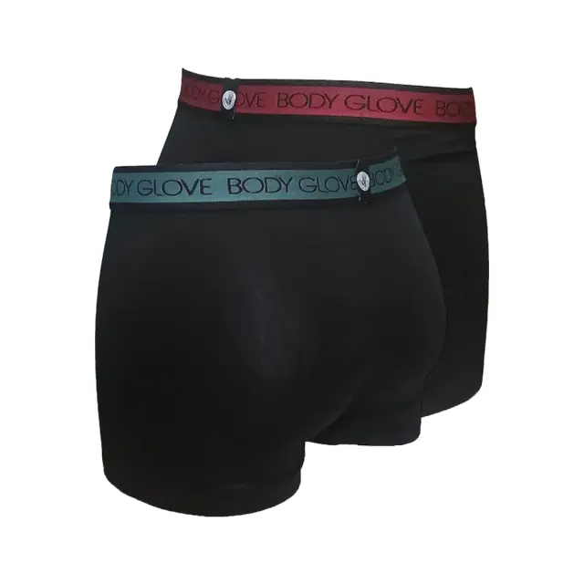 Body Glove Ανδρικό Boxer Logo Band - Διπλό Πακέτο, Χρώμα Black BG - L 3