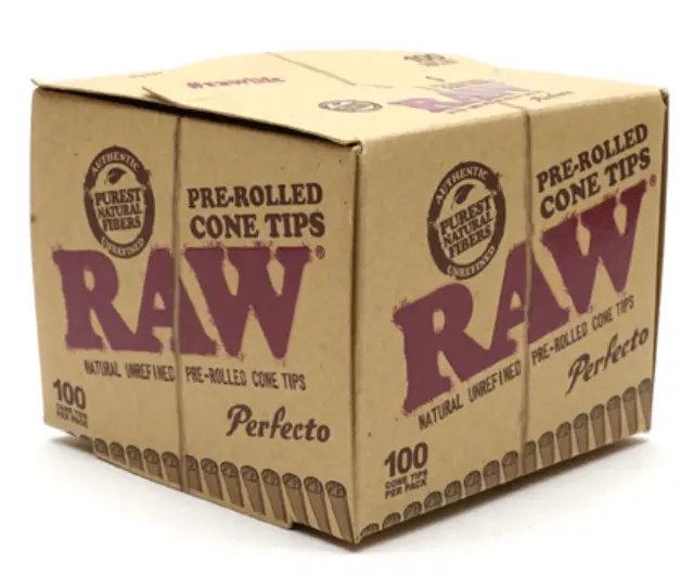 RAW Box Pre-Rolled Cone Tips Τζιβάνα - Κωνική Προτυλιγμένη 2