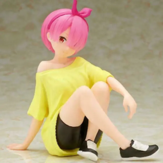 Banpresto Relax Time: Re:Zero Starting Life In Another World - Ram Training Style Version Statue (14cm) (18590)