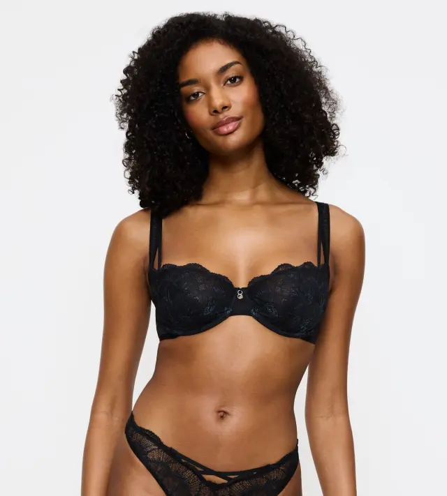 Triumph Σουτιέν Palina Moonlight Kiss WH Χωρίς Ενίσχυση Μαύρο