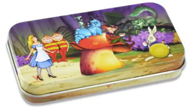 Μεταλλική Ταμπακιέρα V-Syndicase Tin Box - Alice Mushroom
