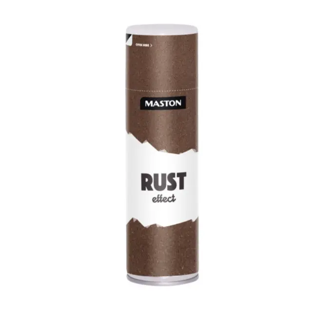 Maston Σπρέι Βαφής Διακοσμητικό 400ml Rust Effect Brown Καφέ / 91.831002