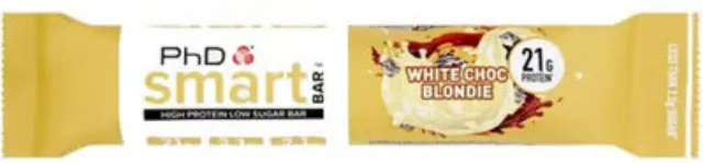 Smart Protein Bar White Choc Blondie 64g PhD