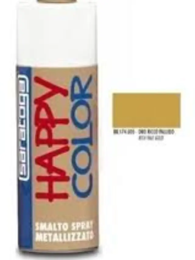 ΣΠΡΕΙ ΒΑΦΗΣ ΜΕΤΑΛ 05 ΧΡΥΣΟ 400ML HAPPY