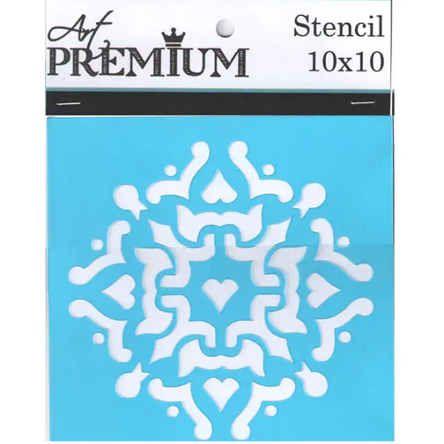 Στένσιλ Art Premium - 10x10cm - Διακοσμητικό Κέντρου 2