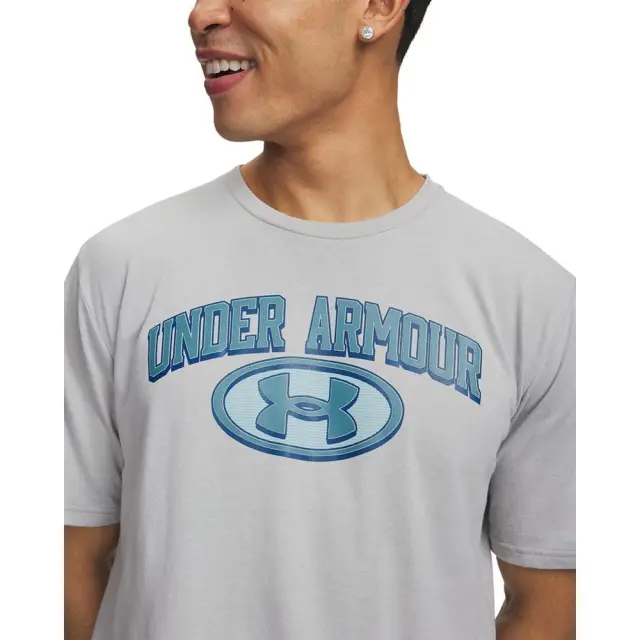 Under Armour Locker Tag T-Shirt (6012778-011) - Γκρί 3
