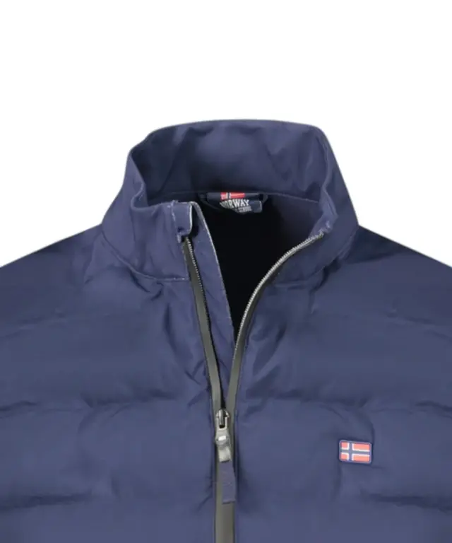 Norway Nautical School - Ανδρικό Αμάνικο Μπουφάν 859131-NAVY Μπλε Ναυτικό 3