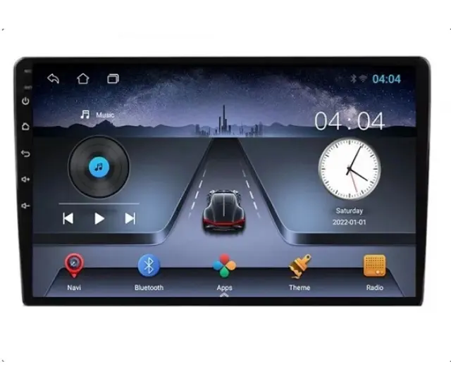 Multimedia Οθόνη Αυτοκινήτου 10.1’’Android Με Bluetooth, WiFi, GPS XM-101
