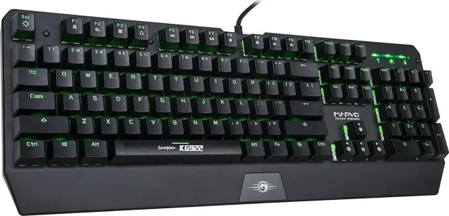Marvo Gaming Μηχανικό Πληκτρολόγιο με Custom διακόπτες και φωτιζόμενα πλήκτρα KG922