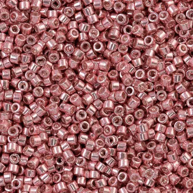 Χάντρα Miyuki Delica 11/0 - DB435 - Galvanized Pink Blush ~7gr