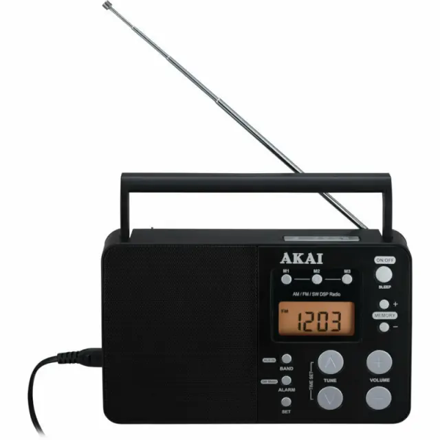 ΡΑΔΙΟΦΩΝΟ ΨΗΦΙΑΚΟ ΜΕ ΟΘΟΝΗ APR-200 AKAI 2