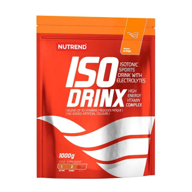 Nutrend IsoDrinx - Isotonic Sport Drink Orange, 1000 g