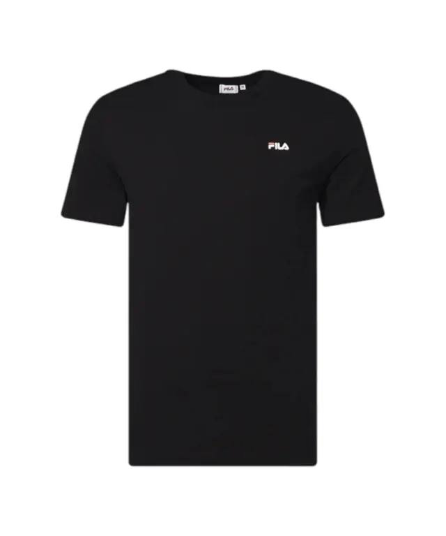 Fila - Ανδρικές Κοντομάνικες Φανέλες Brod FAM0083-83227 Μαύρο/Γκρι 3