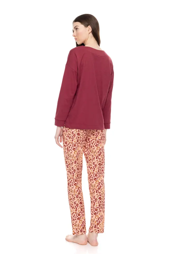 W1608 - Type - PYJAMA V SOFT PINK LEOPARD 3