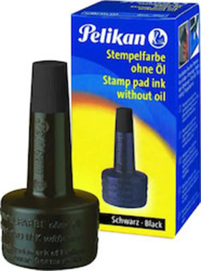 Pelikan Υγρό Μελάνι Σφραγίδων Μαύρο 28ml / 351197 (Pelikan)