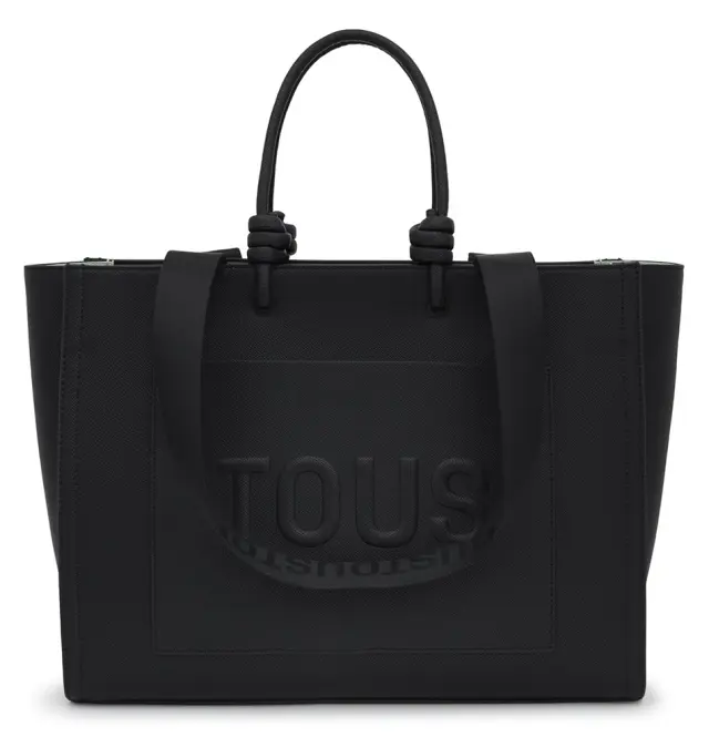 Τσάντα TOUS Shopper XL Amaya La Rue 2002025851 Μαύρο