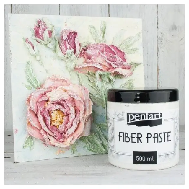 Fiber Paste, πάστα για γλυπτική ζωγραφική, 500ml