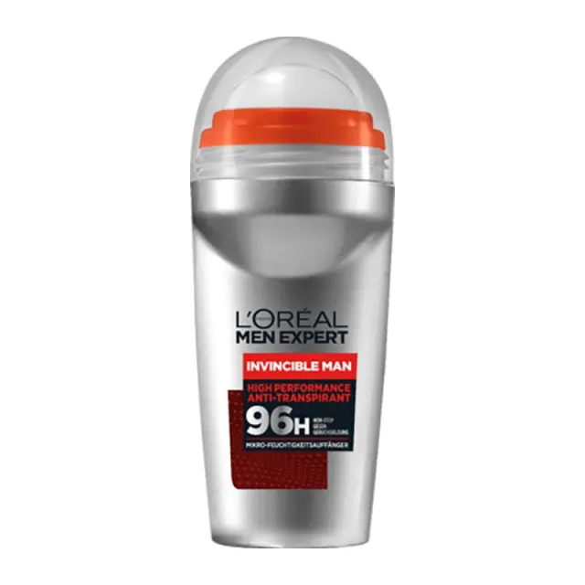 Men Expert Invincible Roll-On 96ωρη Πολύ Υψηλή Προστασία Ενάντια Στον Ιδρώτα 50ml