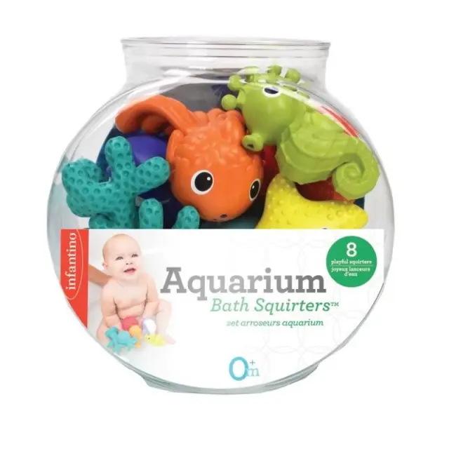 INFANTINO AQUARIUM BATH SQUIRTERS