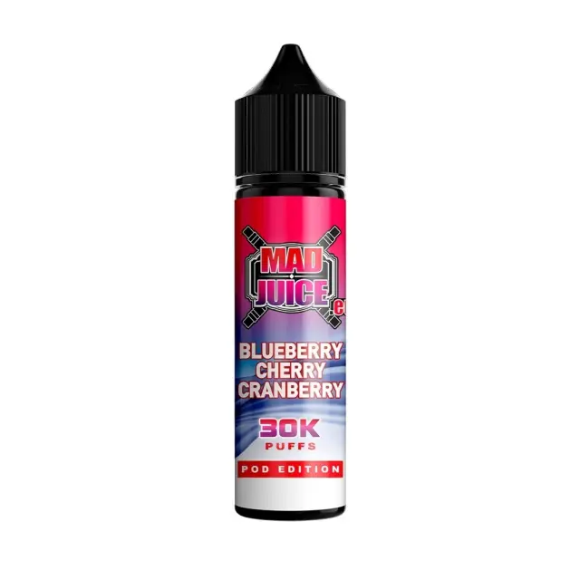 Mad Juice Blueberry Cherry Cranberry Pod Edition 12ml/60ml