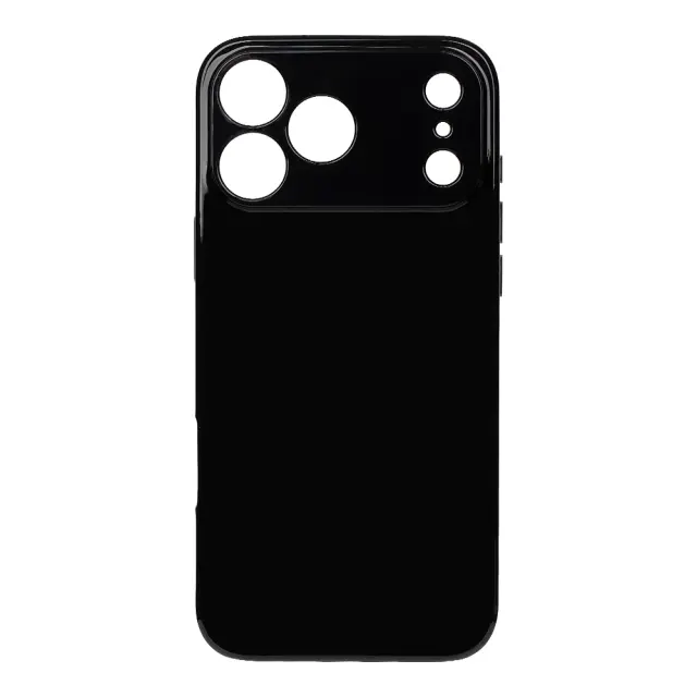 OBAL:ME Glossy Cover for Apple iPhone 17 Pro Max Black 2