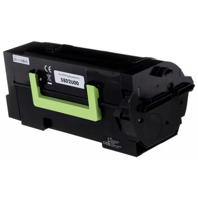 Premium Toner LEXMARK Συμβατό MS/MX 722 725 822 823 825 826 - 58D2U00 Σελίδες: 55.000 Black