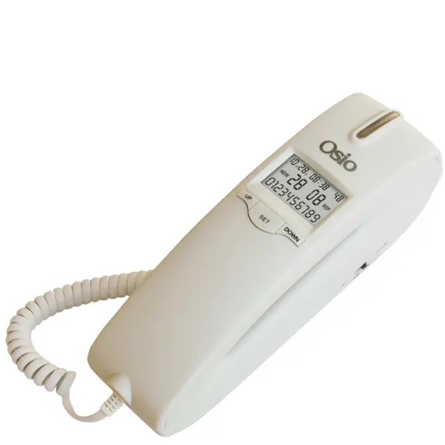 Ενσύρματο Τηλέφωνο Γόνδολα Με Display Λευκό Osio OSW-4650W 2