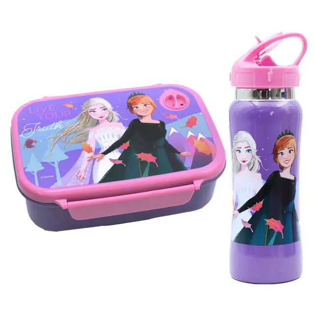 Φαγητοδοχείο 800ml + Παγούρι 500ml Must Frozen 564406