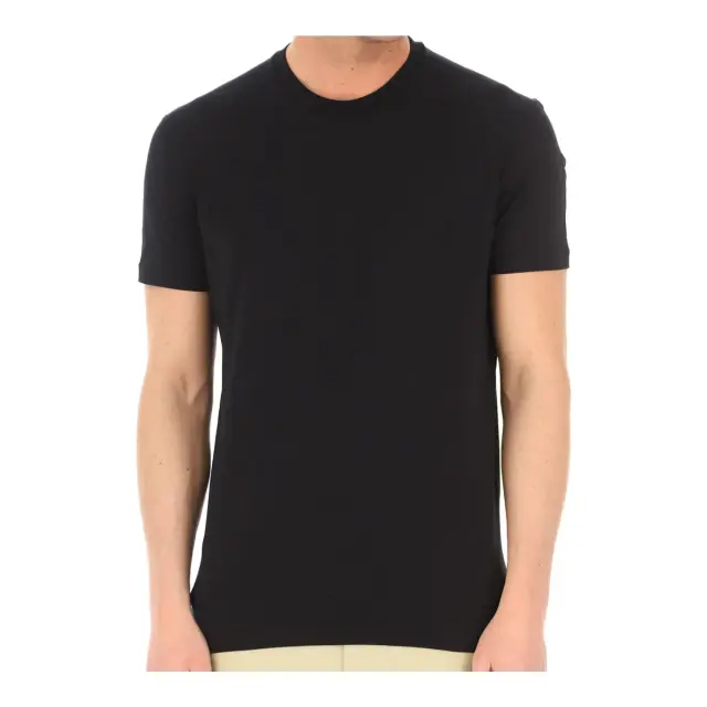 DSQUARED2 Ανδρικό Μπλουζάκι Back Neck Logo - Τριπλό Πακέτο, Χρώμα Μαύρο 2
