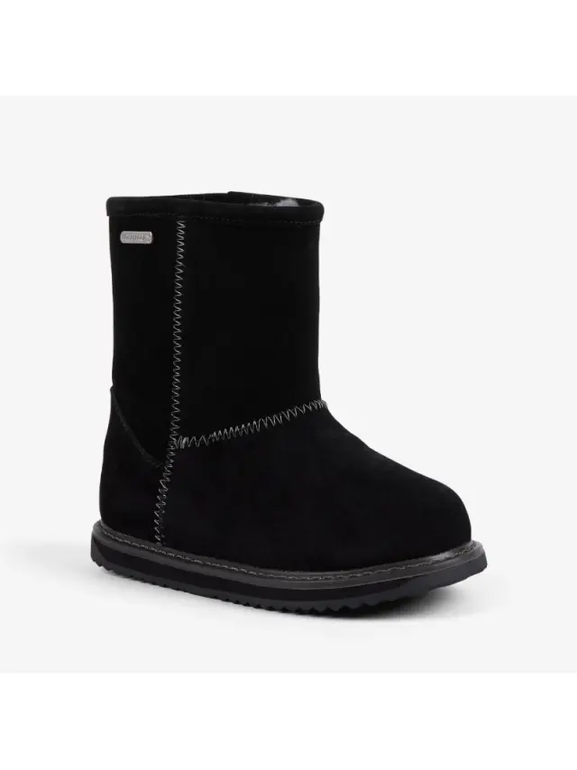 Emu Μποτάκια Παιδικό δέρμα Μαύρο EMU/13225 BLACK - 27 2