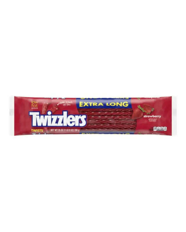 Twizzlers Twists Strawberry Extra Long 709gr